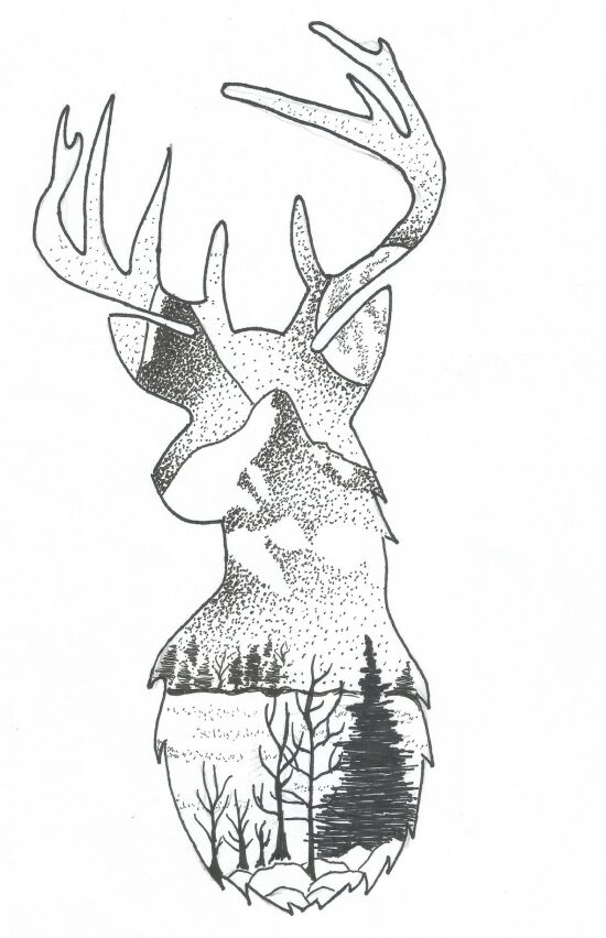 cerf dotwork.jpg